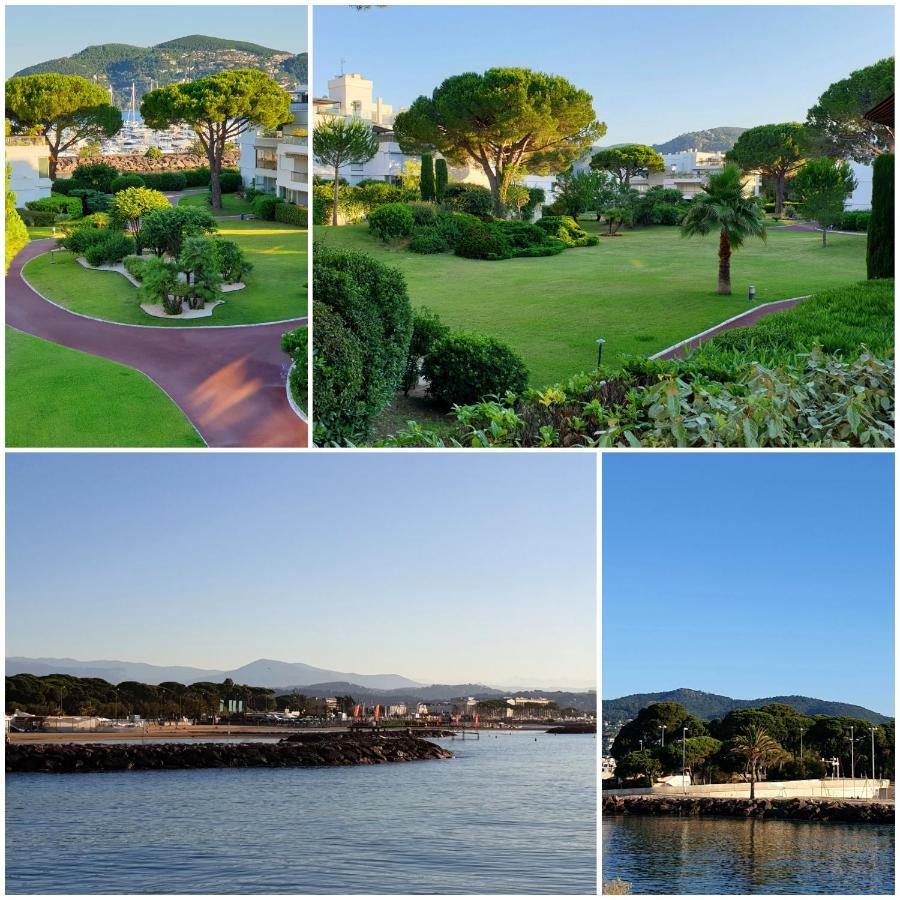 Garden And Beach Sea View Apartment Cannes มองเดอลิเยอลานาปูล ภายนอก รูปภาพ